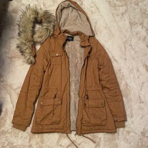 Casual brown jacket